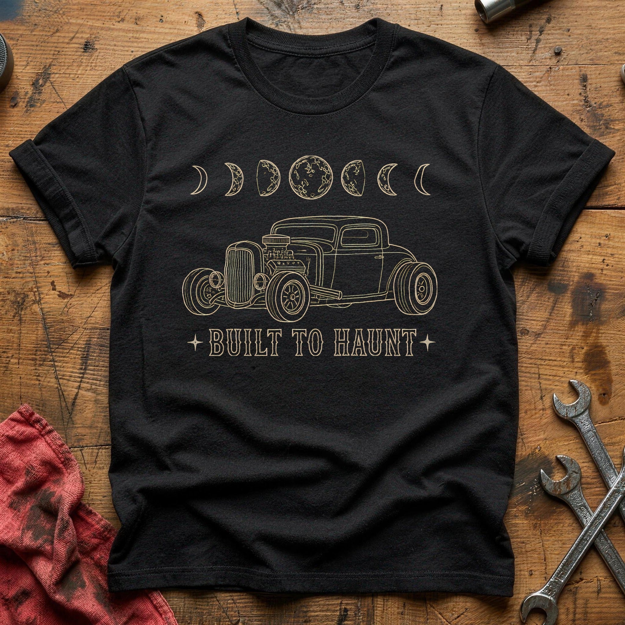 Moon Phases Haunt 21 T-Shirt - Black