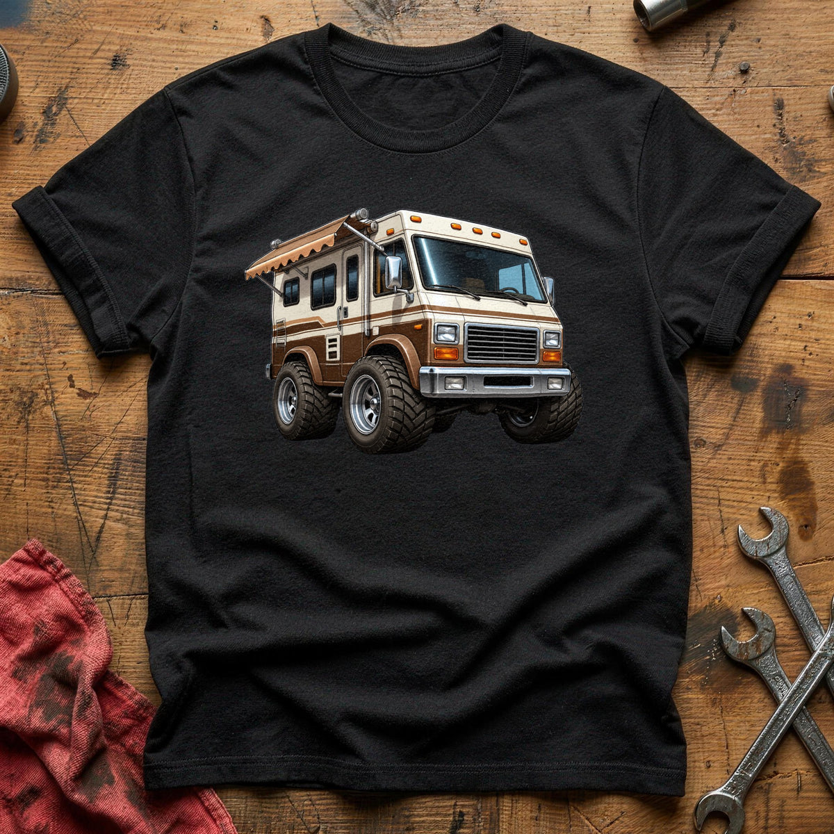 Motorhome 85 T-Shirt - Black