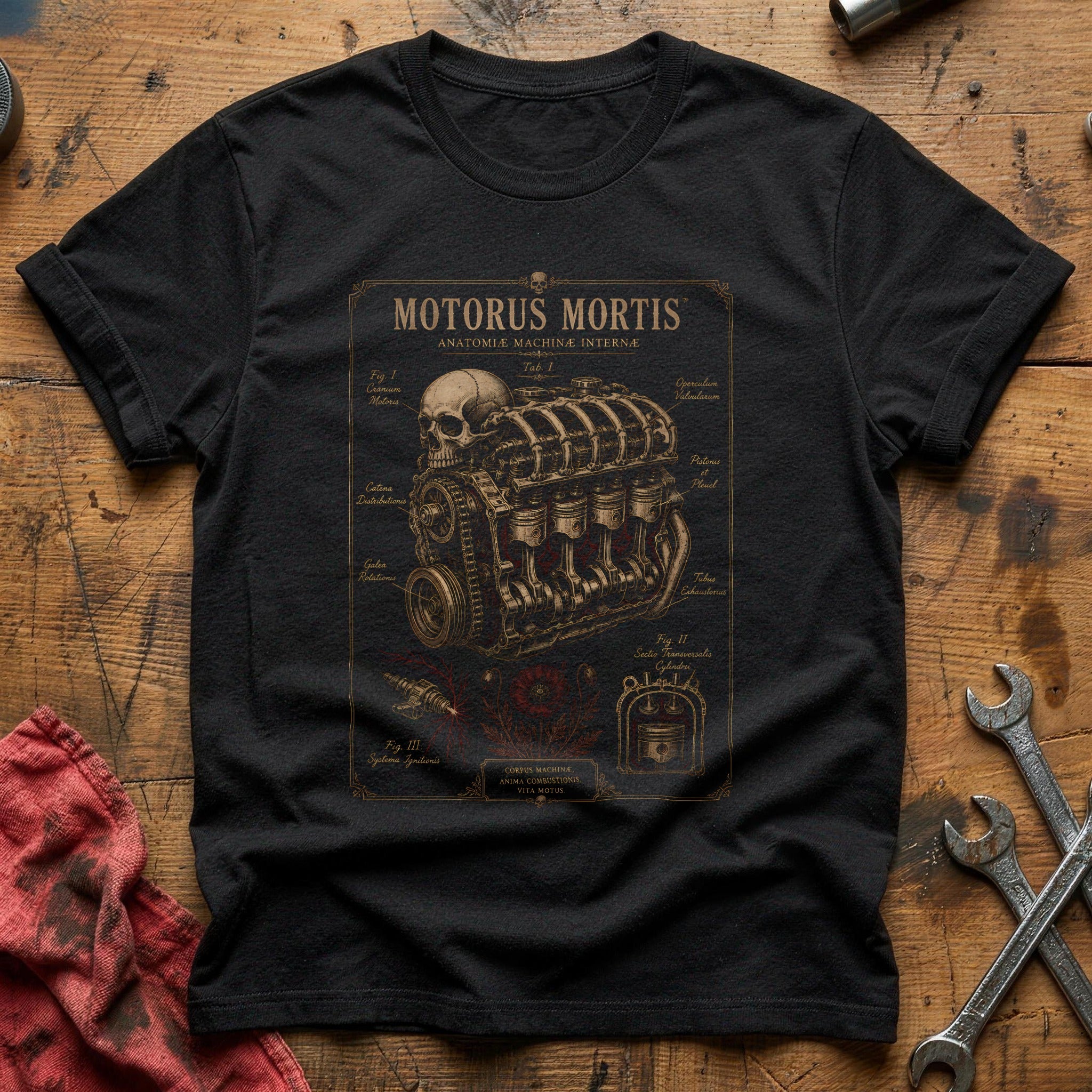 Motorus Mortis 94 T-Shirt - Black
