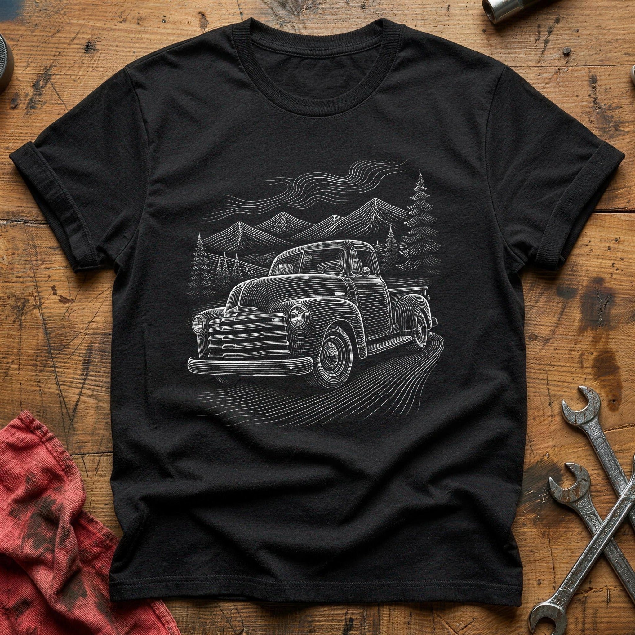 Mountain Pass Hauler T-Shirt - Black