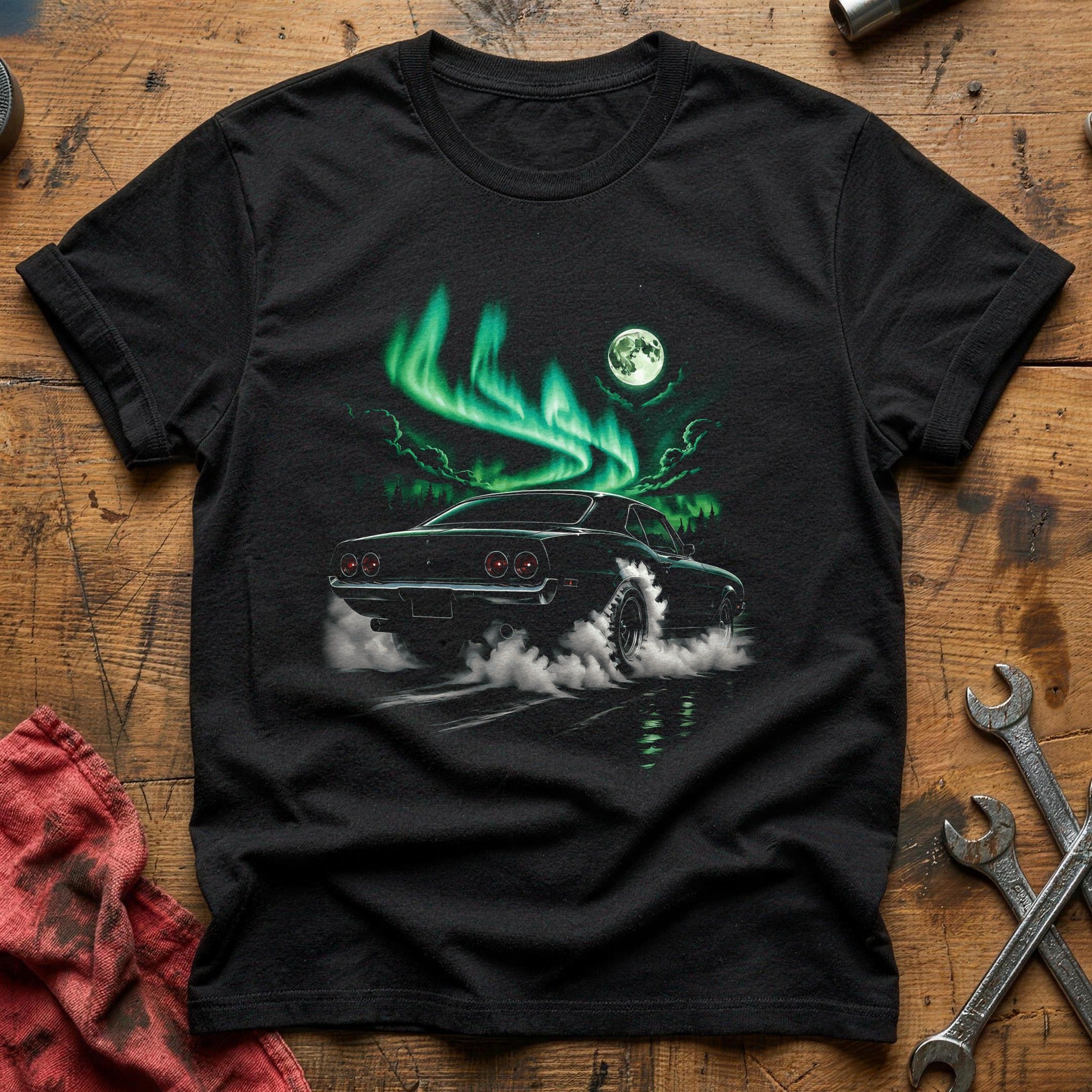 Muscle Car Aurora T-Shirt - Black