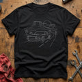 Muscle Car Desert 75 T-Shirt - Black