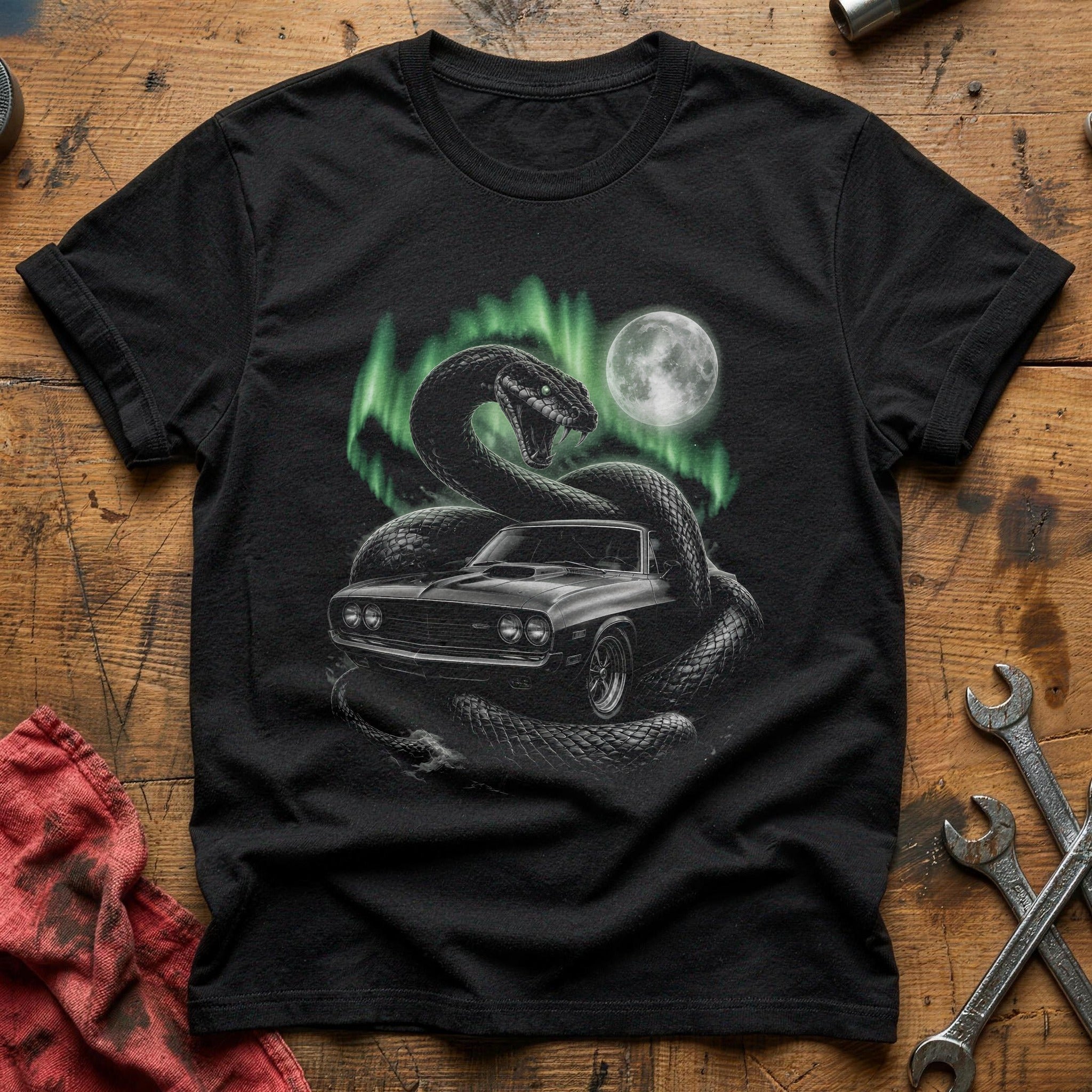 Musclecar Serpent Aurora 27 T-Shirt - Black