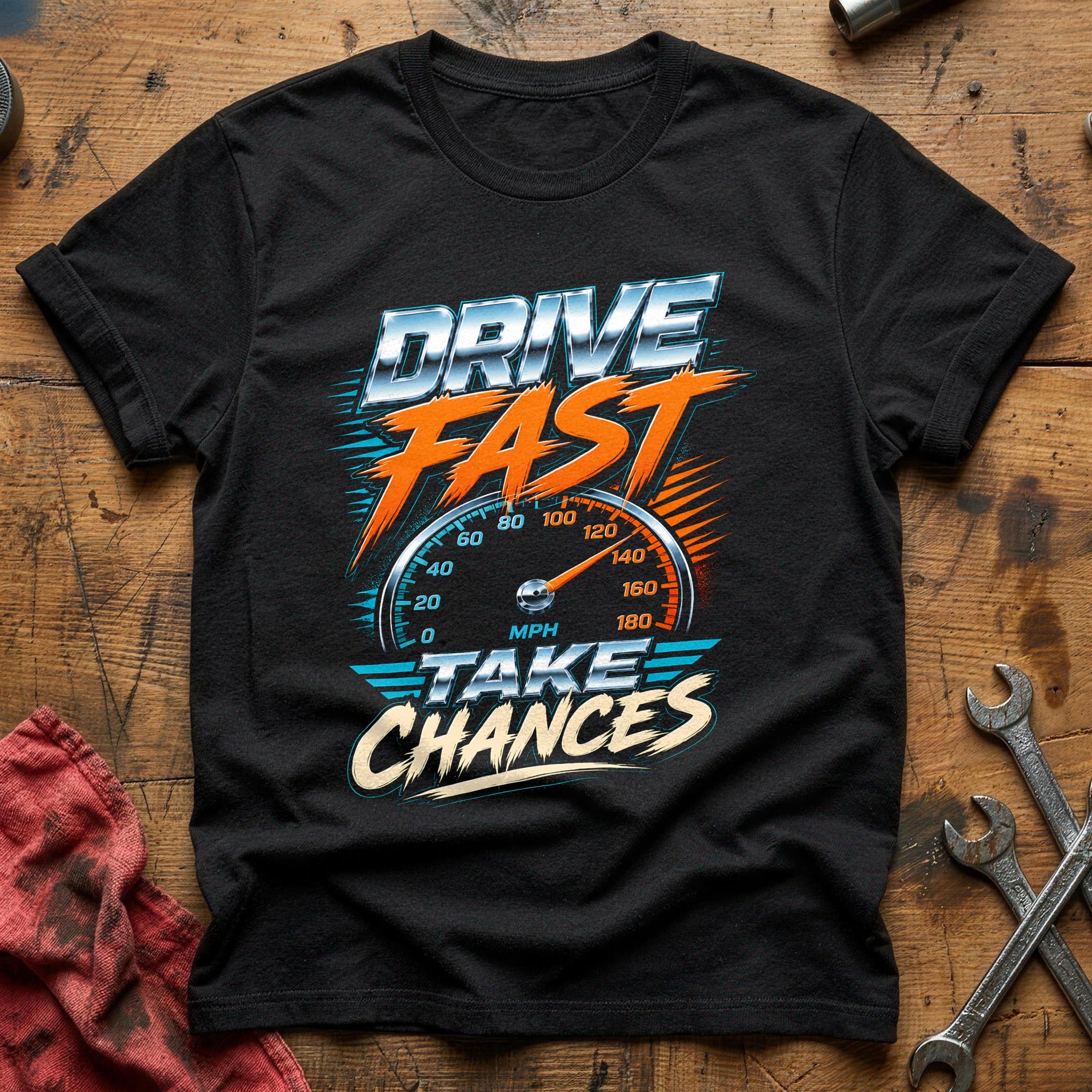 Needle Climbing Fast T-Shirt - Black