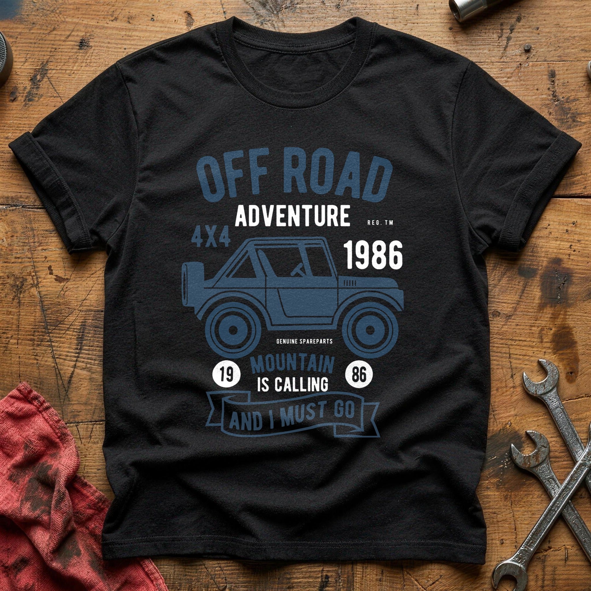 Off road adventure T-Shirt - Black