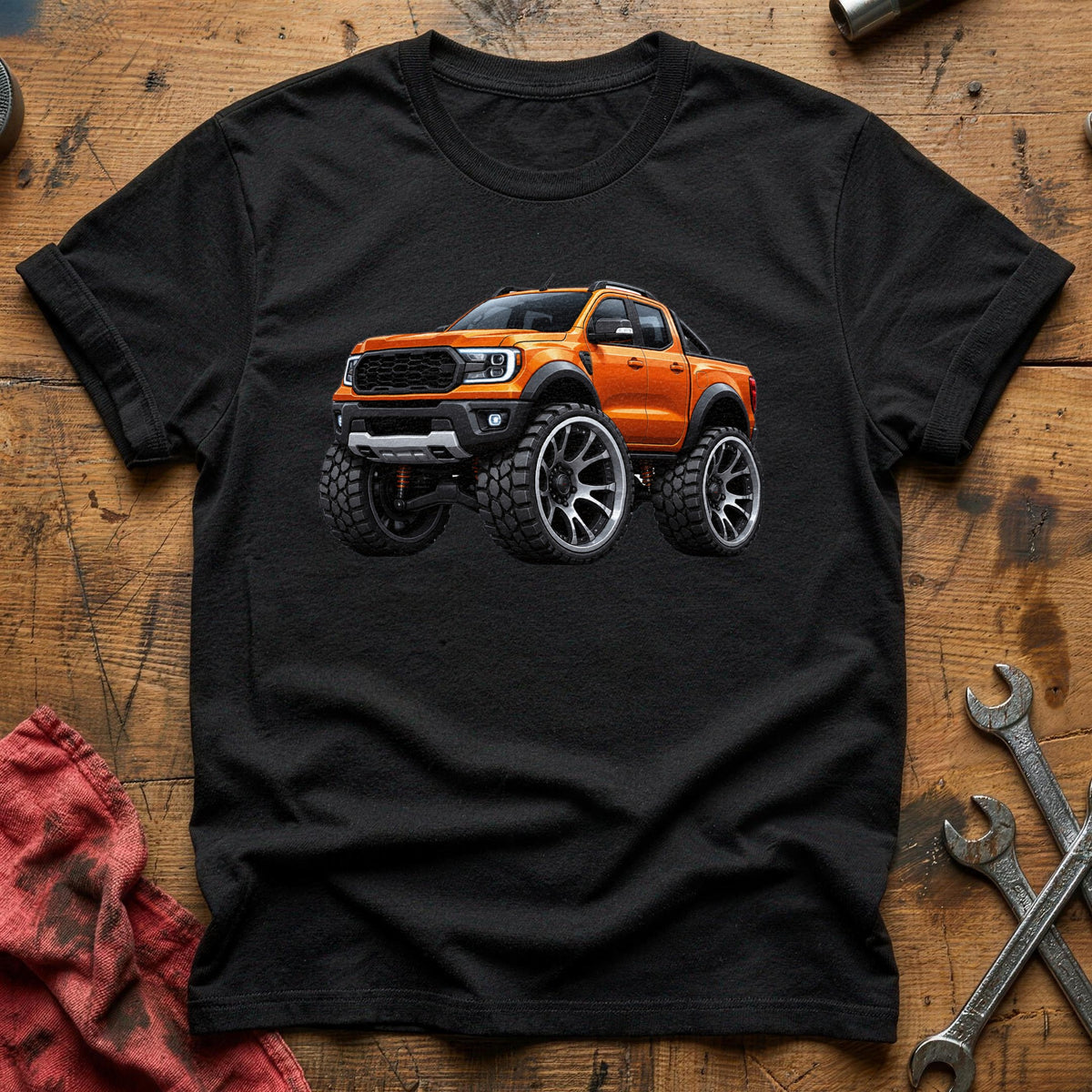 Off Road Pickup 17 T-Shirt - Black