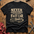 Old Man, Fast Car T-Shirt - Black