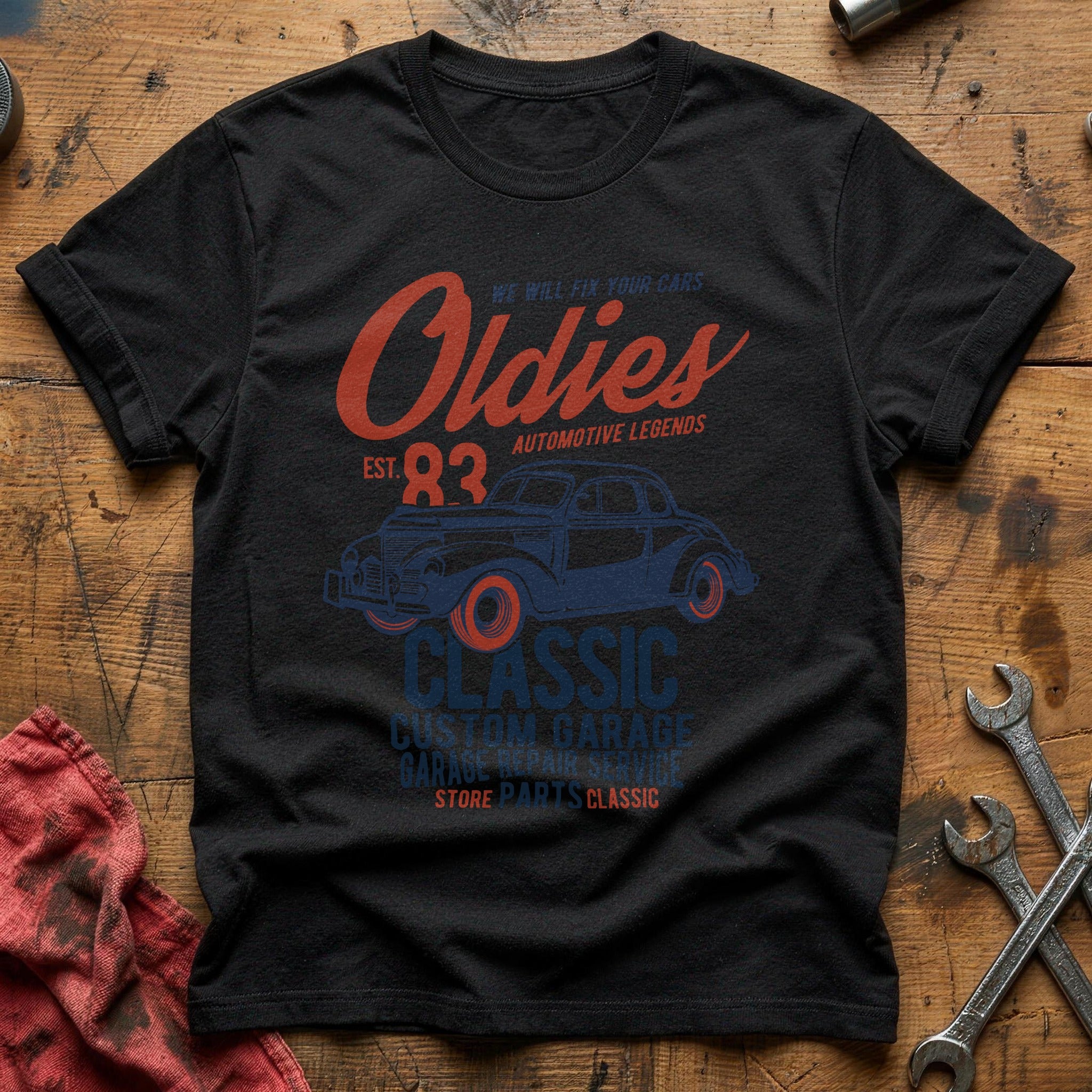 Oldies T-Shirt - Black