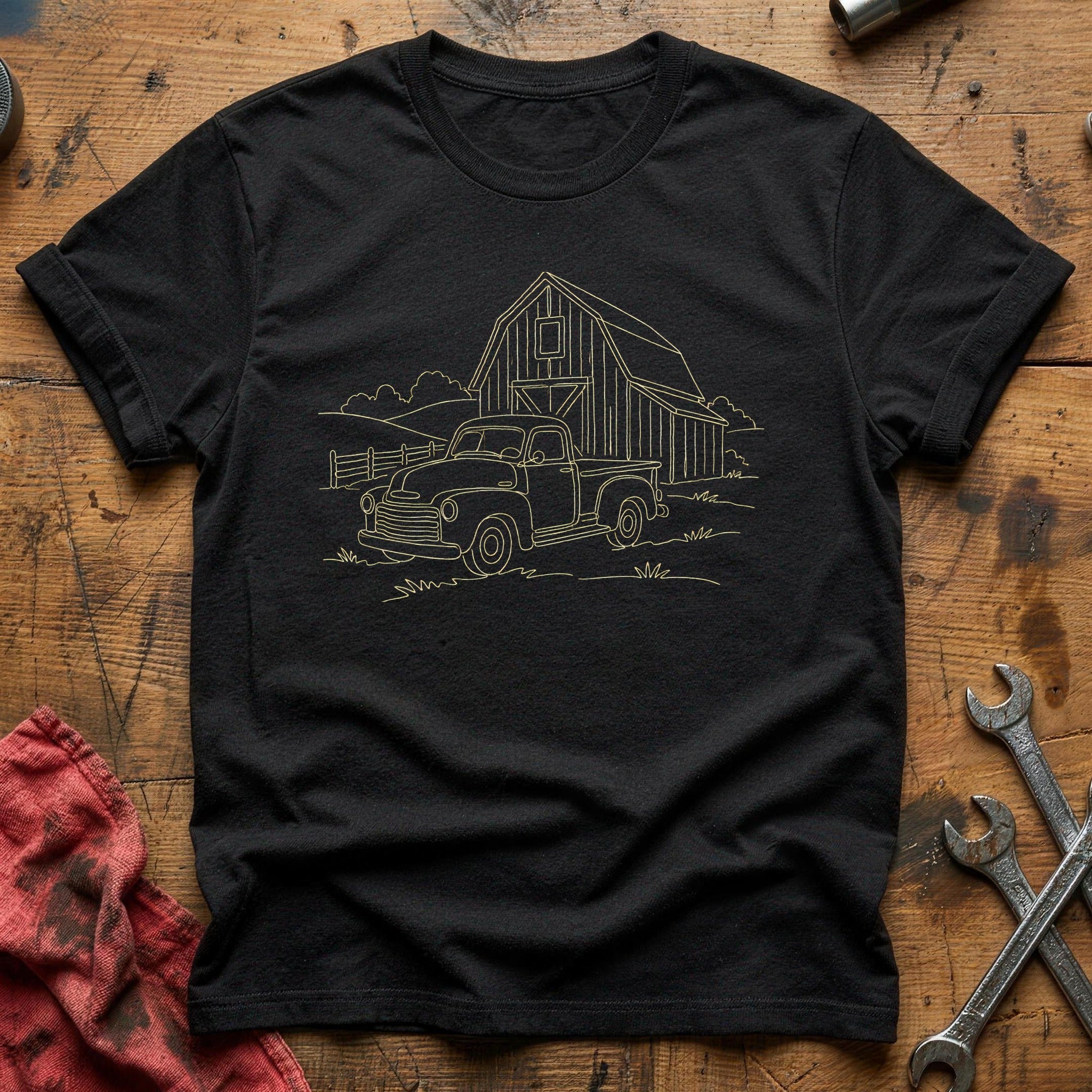 Pickup Barn 39 T-Shirt - Black