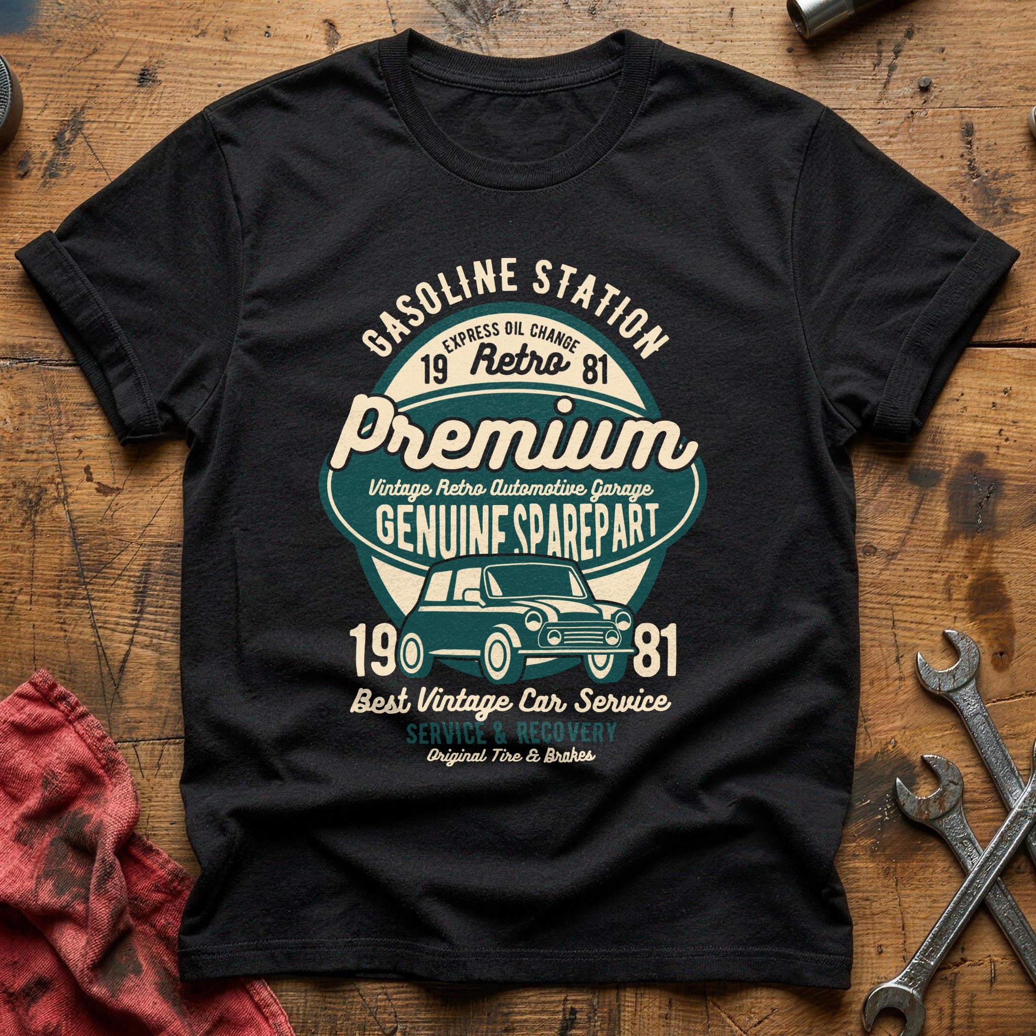 Premium garage T-Shirt - Black