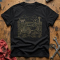 Pumpkin Patch Hotrod 50 T-Shirt - Black