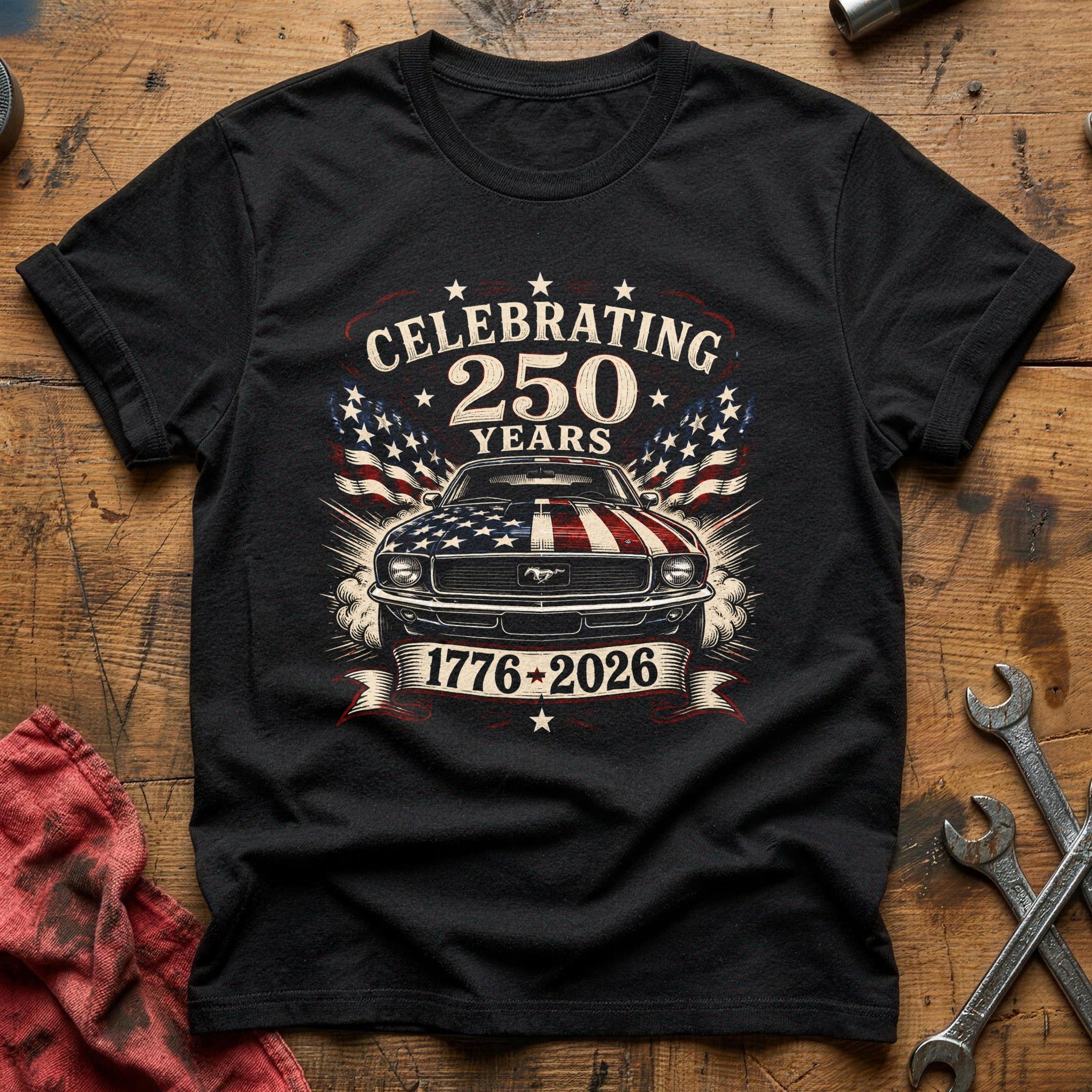 Quarter-Century Muscle T-Shirt - Black