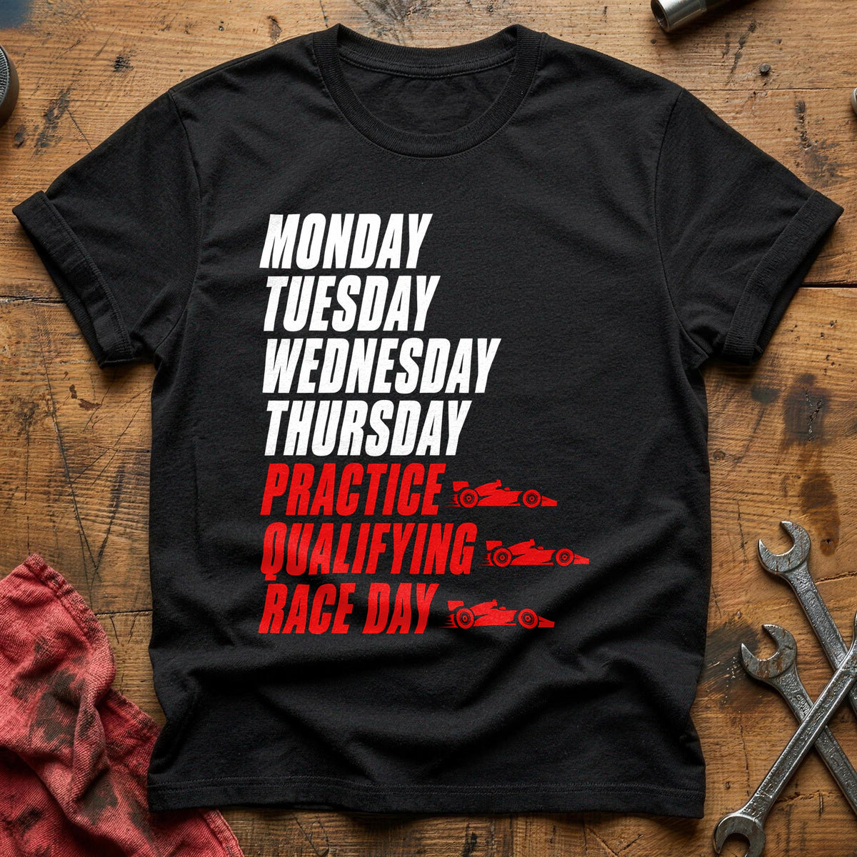 Race Week 24 T-Shirt - Black