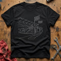 Racecar Track 32 T-Shirt - Black