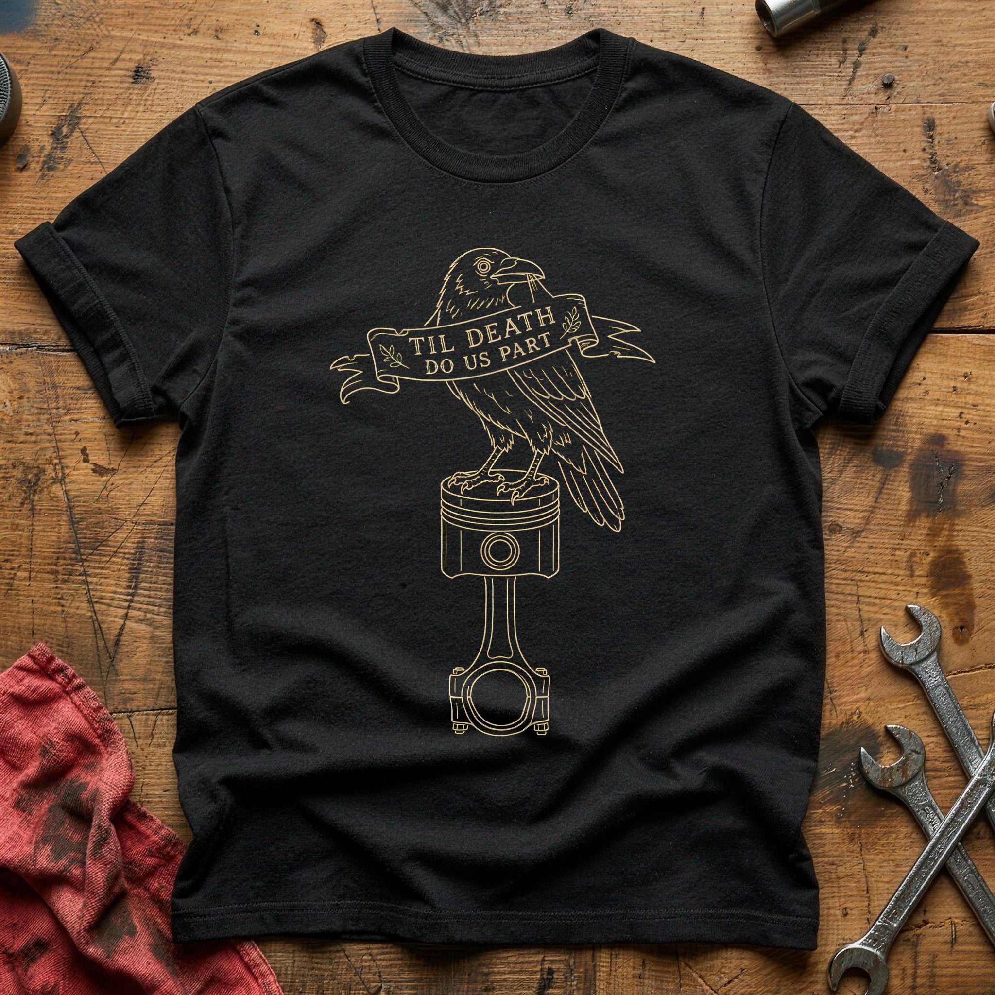 Raven Piston 94 T-Shirt - Black