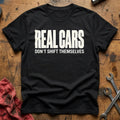 Real Cars Dont Shift Themselves 73 T-Shirt - Black