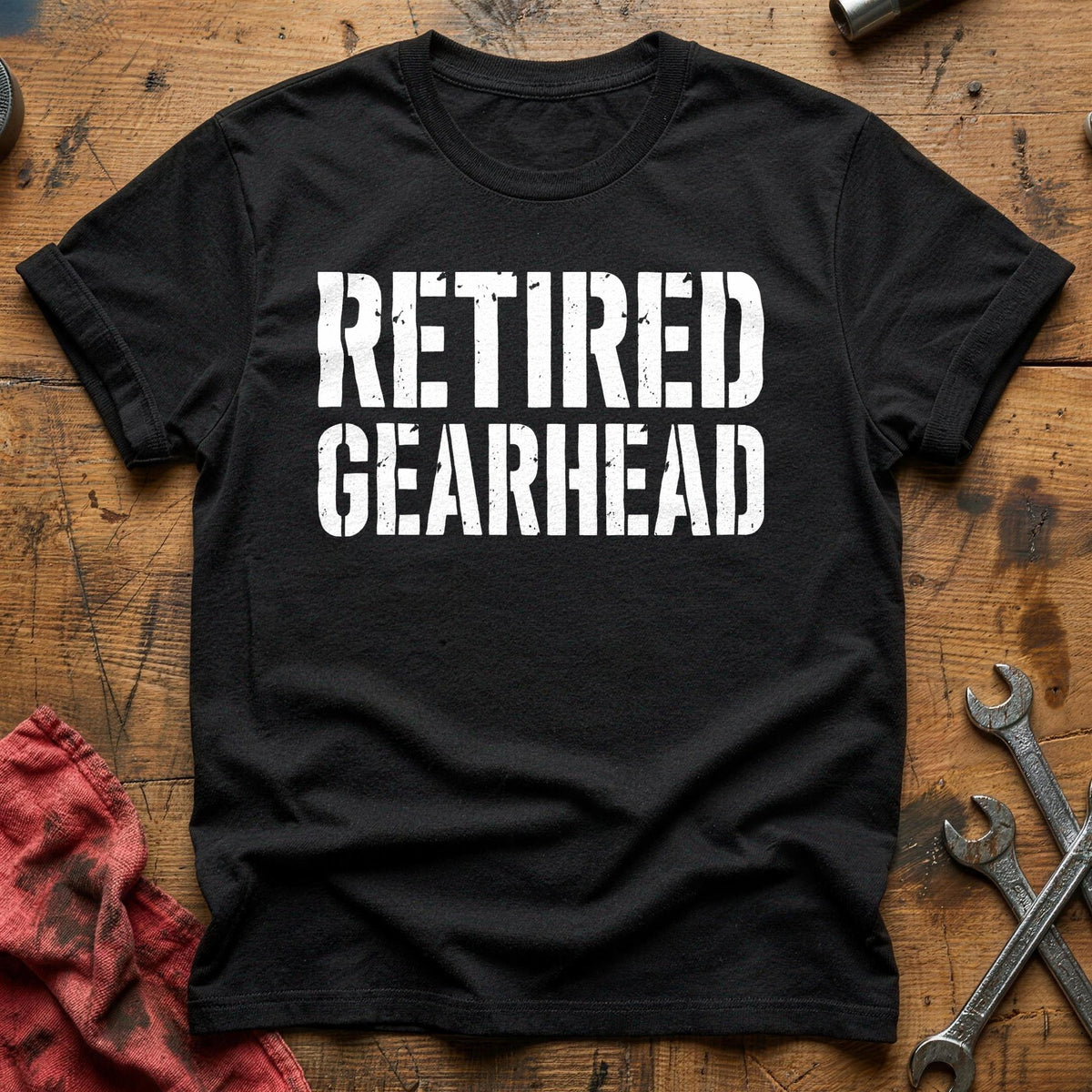 Retired Gearhead 84 T-Shirt - Black