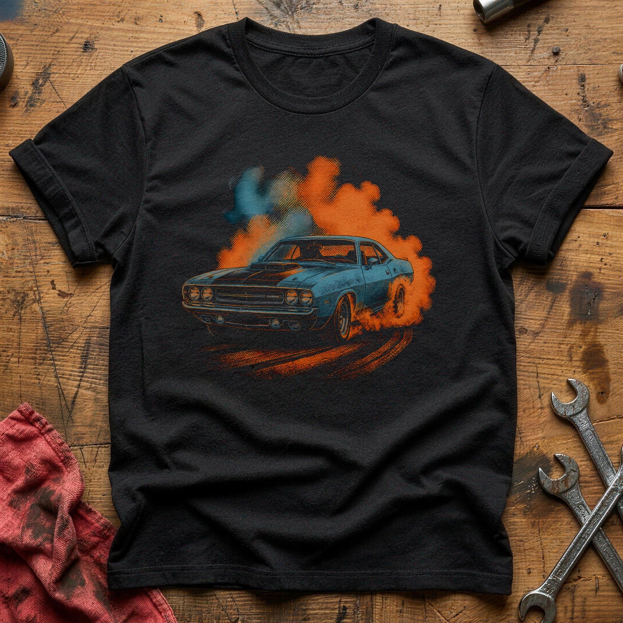 Riso Burnout 39 T-Shirt - Black