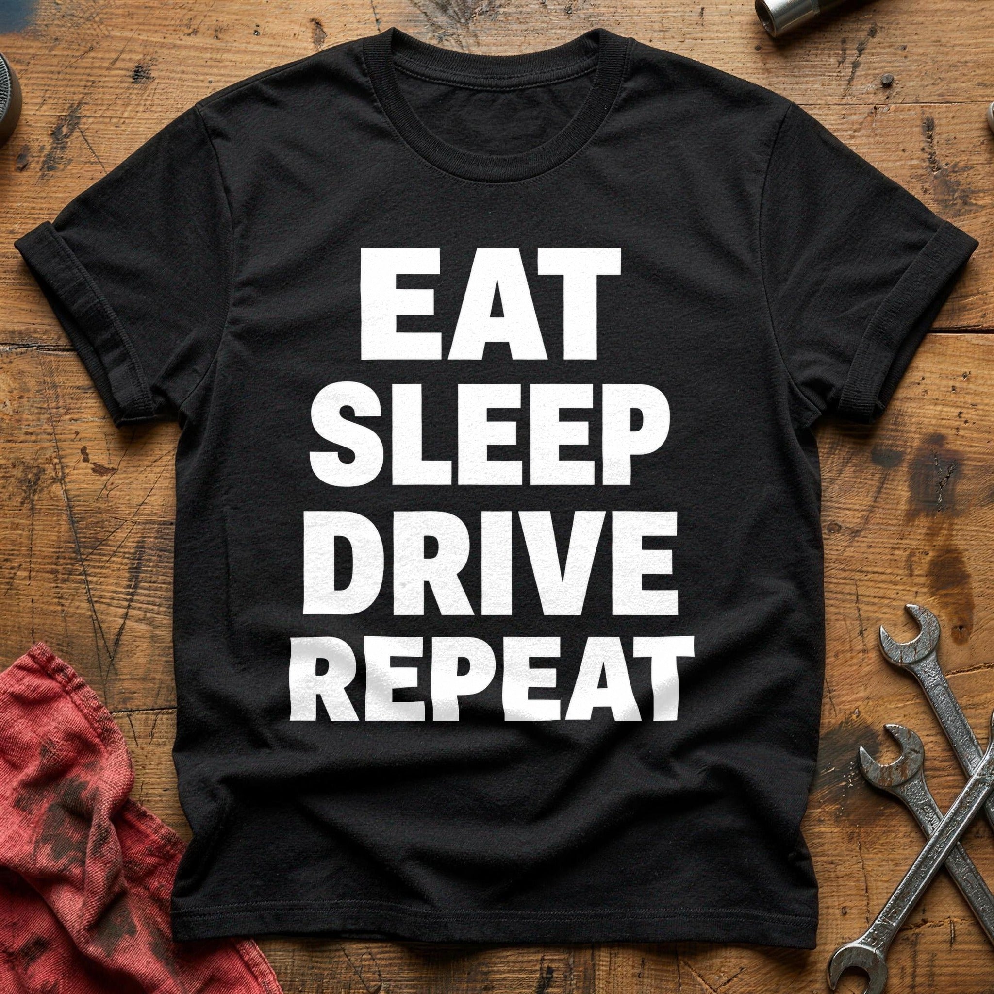 Round & Round T-Shirt - Black