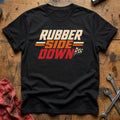 Rubber Side Motto - Black