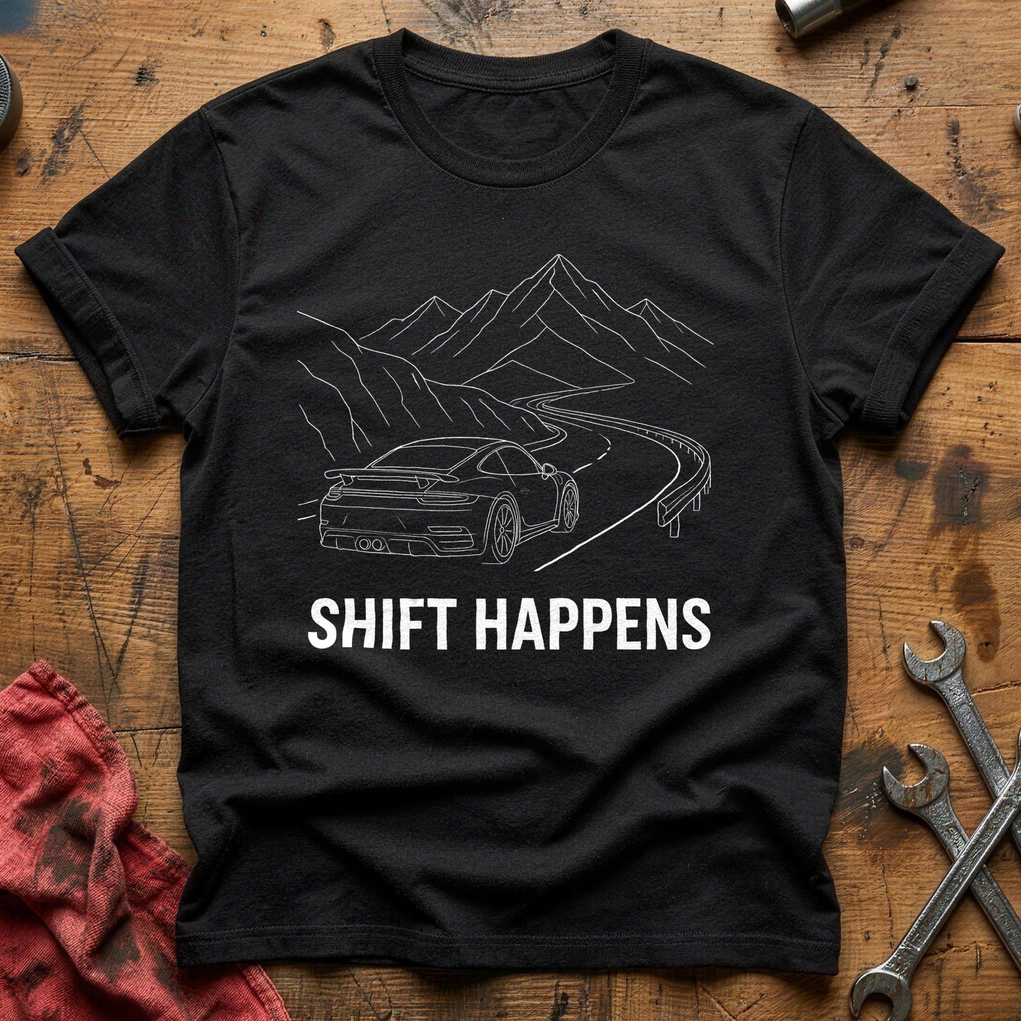 Shift Happens 15 T-Shirt - Black