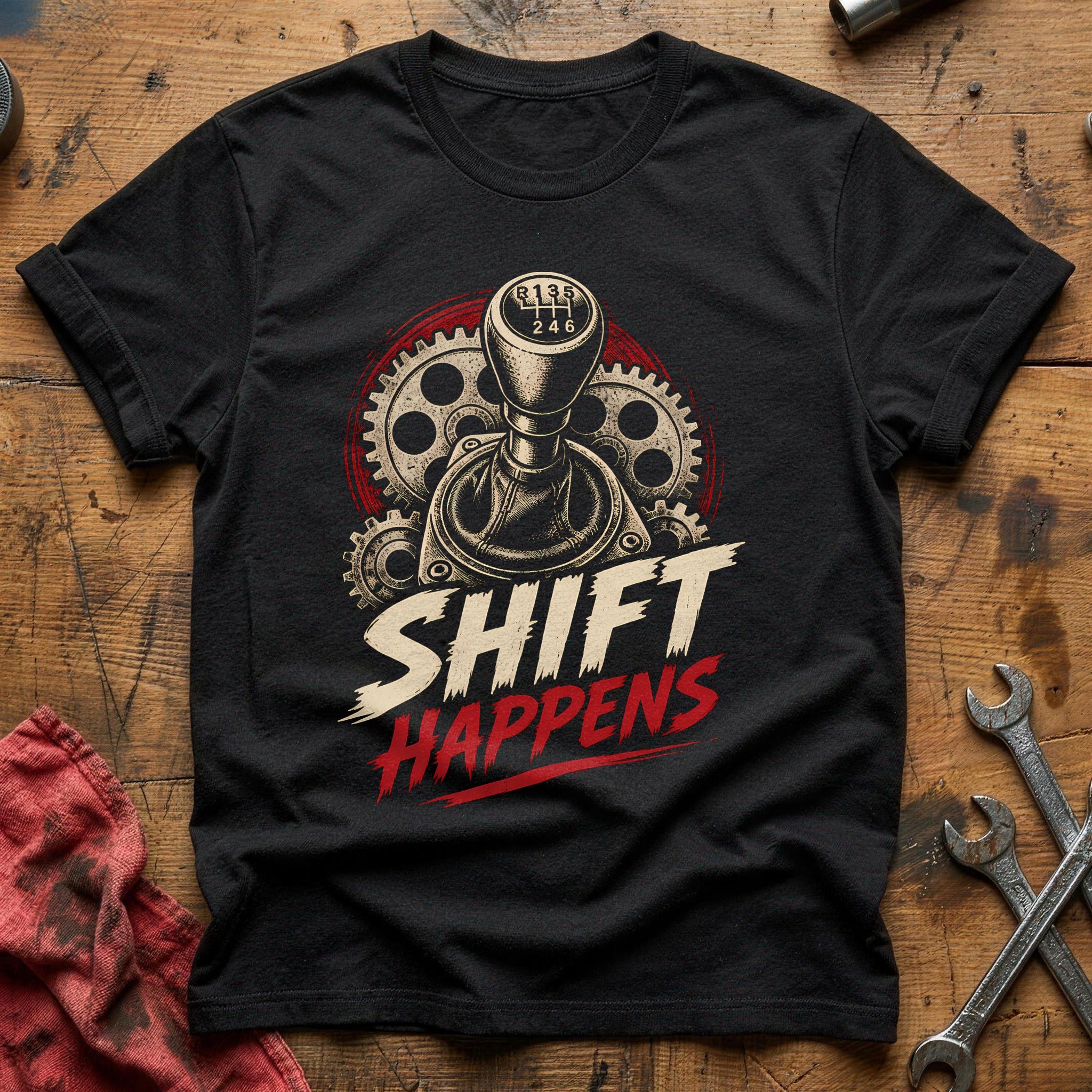 Shift Happens 25 T-Shirt - Black