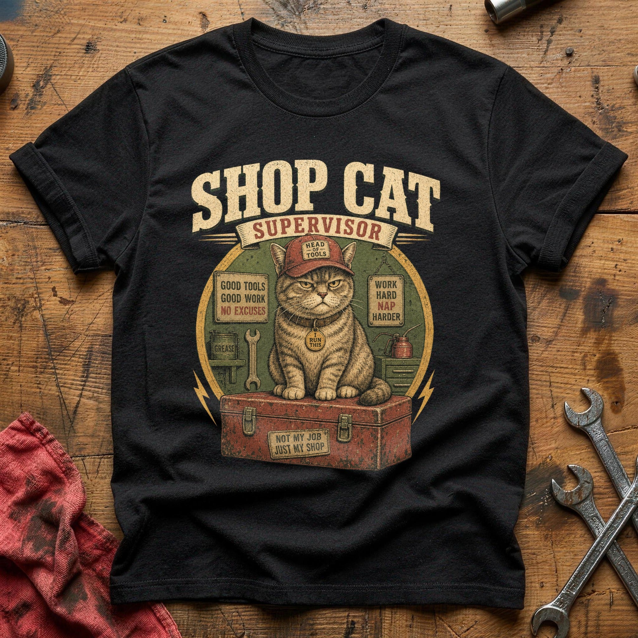 Shop Supervisor - Black