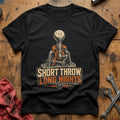 Short Throw Nights T-Shirt - Black