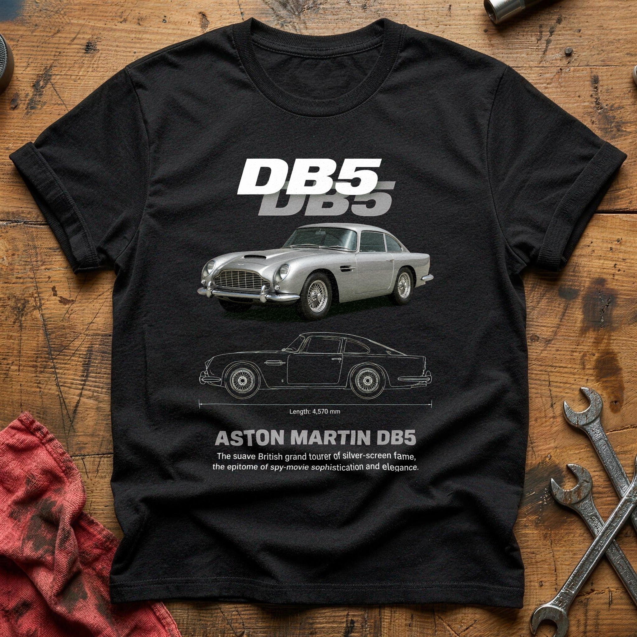 Silver Screen Legend T-Shirt - Black