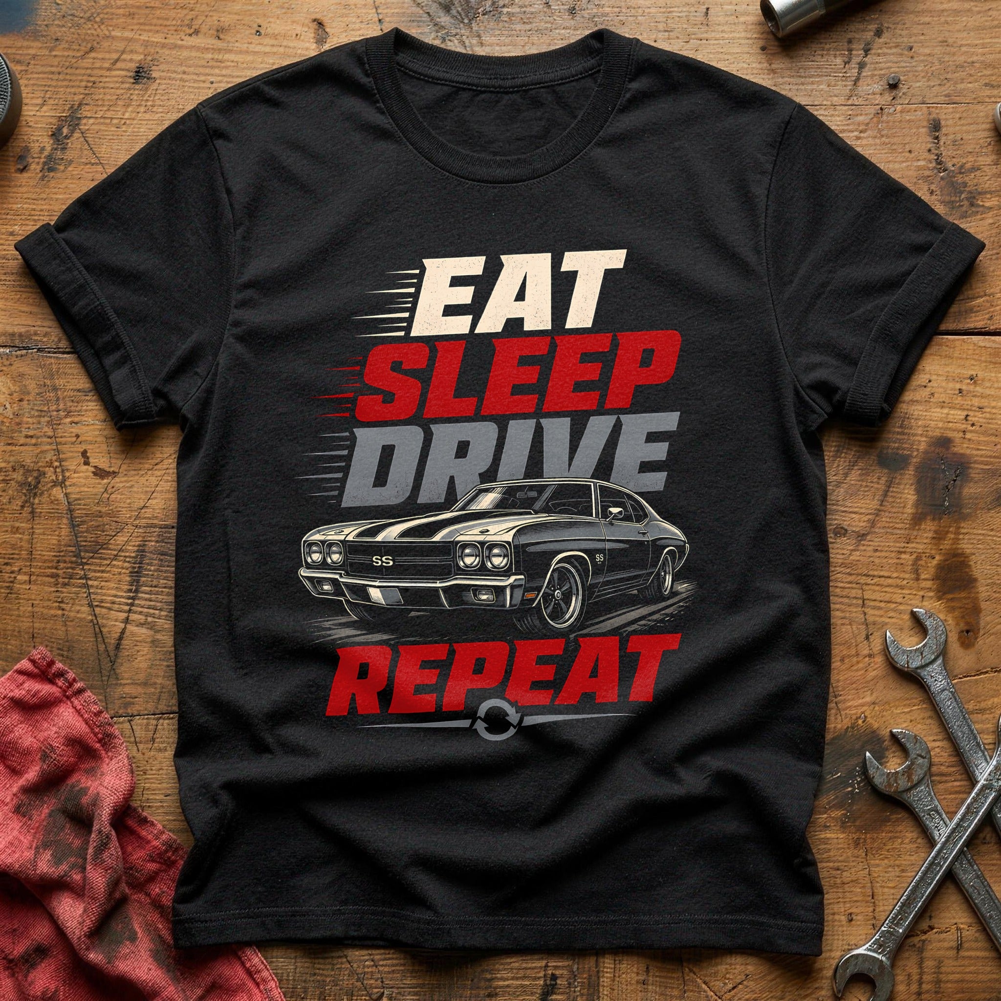 Sleep Drive Repeat - Black