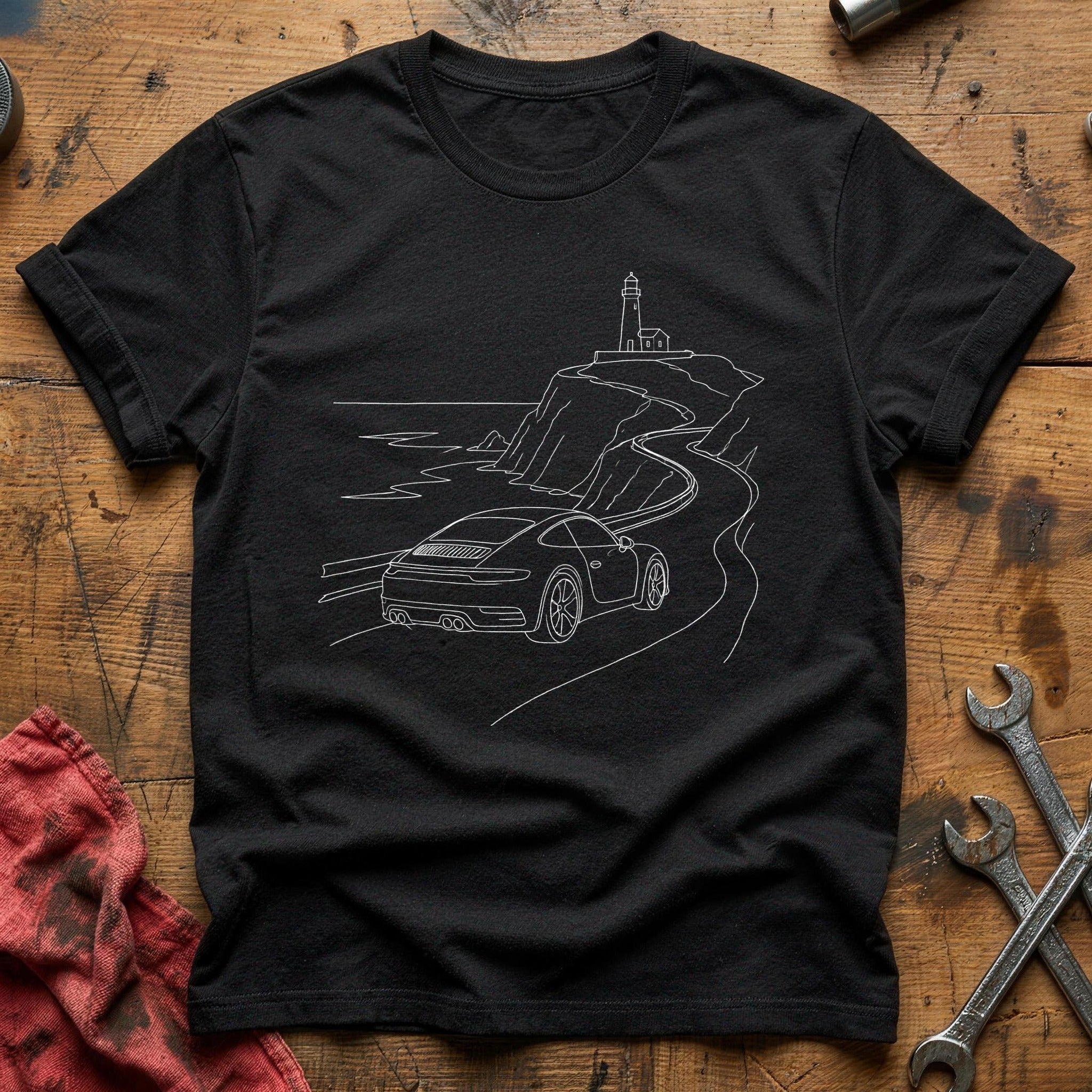 Sportscar Coastal 92 T-Shirt - Black