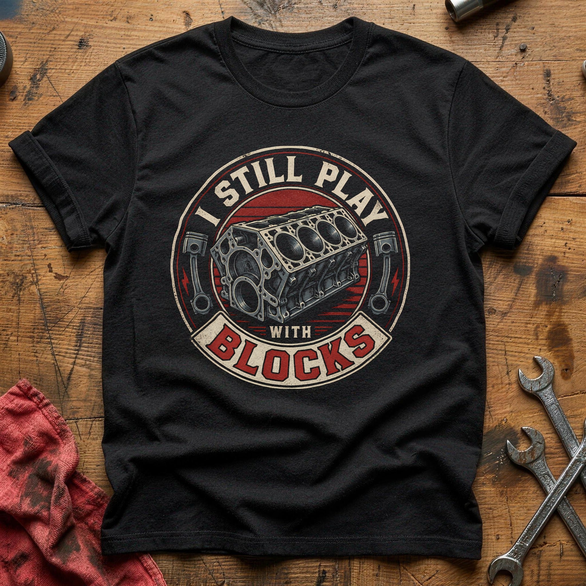 Still Play With Blocks - Black