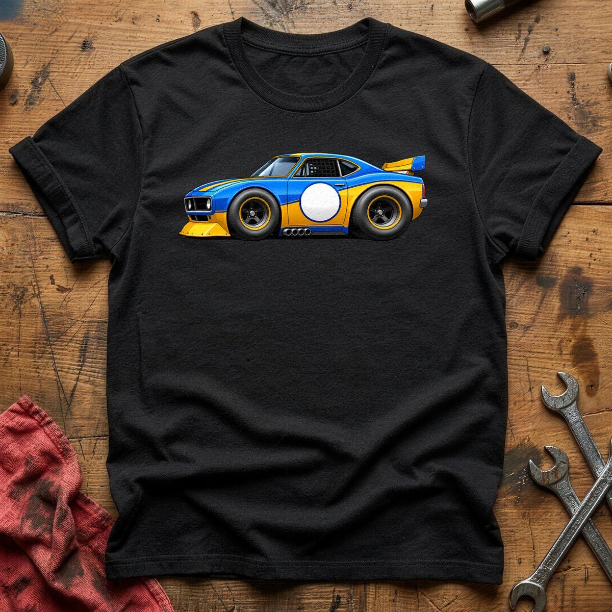 Stock Car 72 T-Shirt - Black