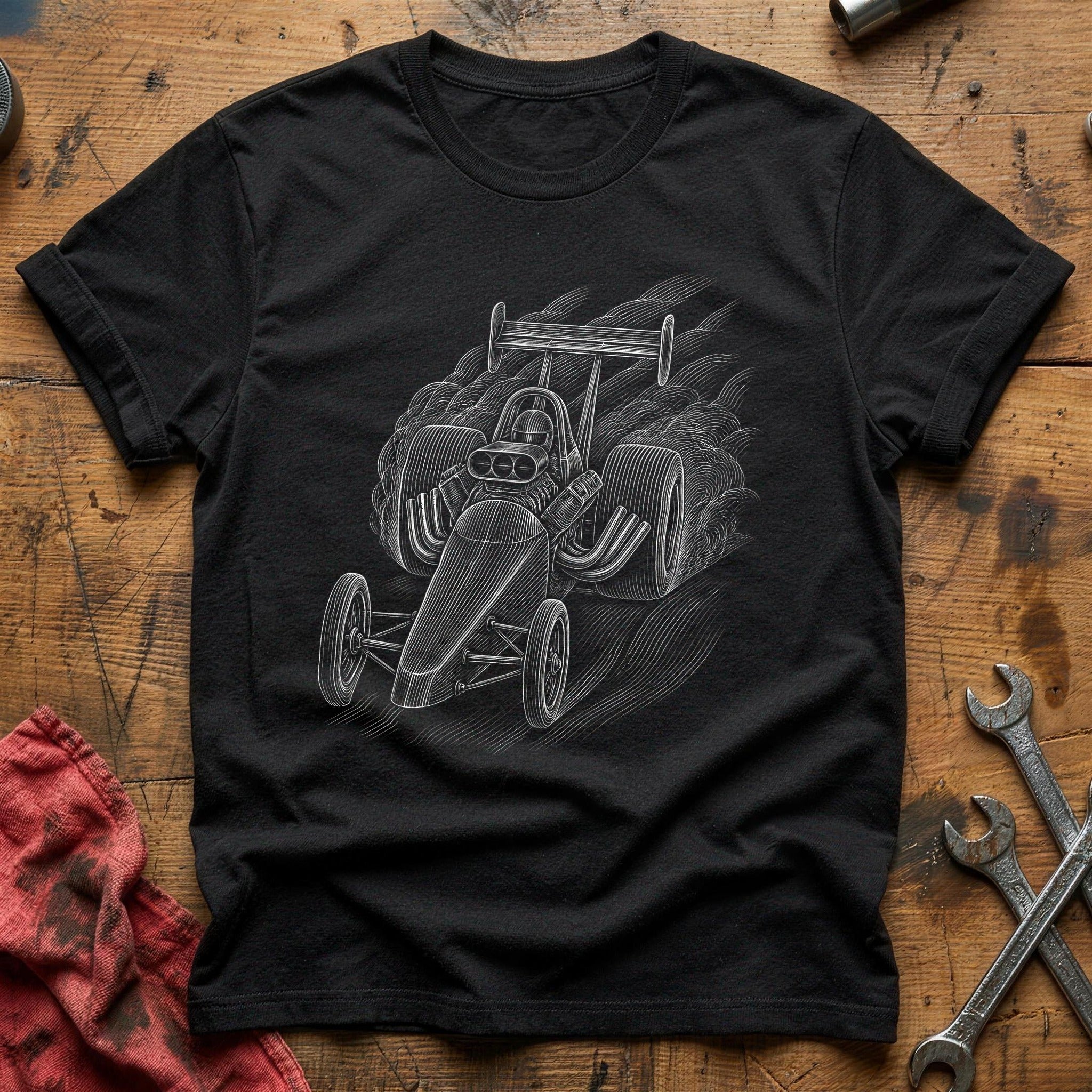 Straight Line Fever T-Shirt - Black