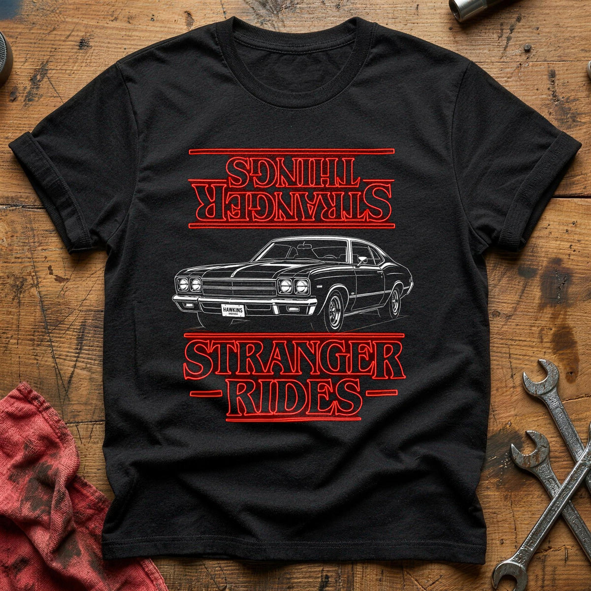 Stranger Rides 17 T-Shirt - Black