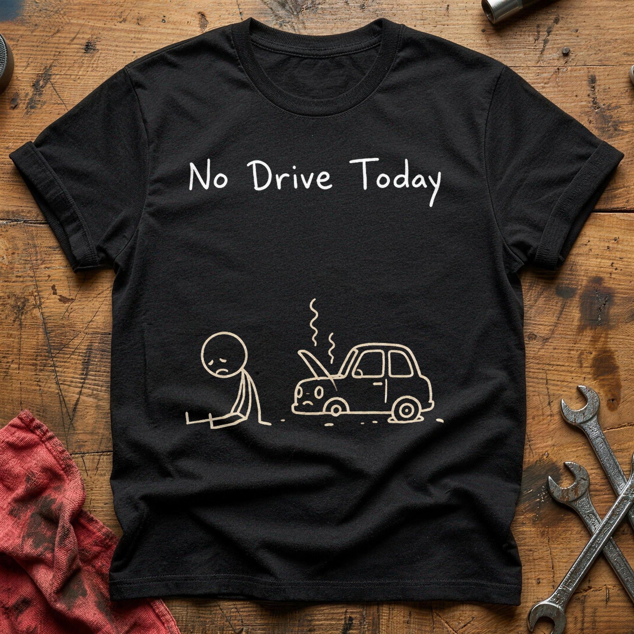 Stuck in Park T-Shirt - Black