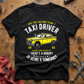 Taxi driver car T-Shirt - Black