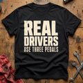 Three Pedal Pledge T-Shirt - Black
