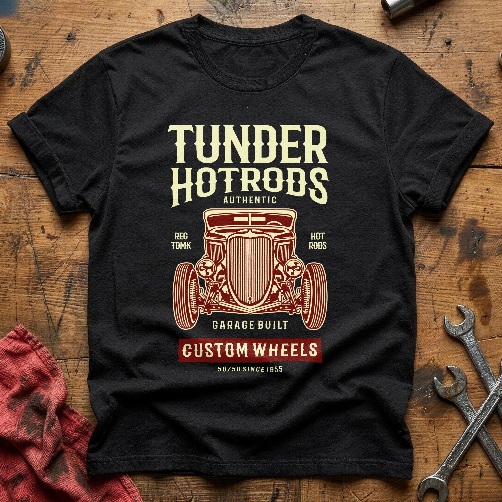Thunder hot rods T-Shirt - Black