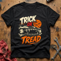 Trick Or Tread Fangs 19 T-Shirt - Black