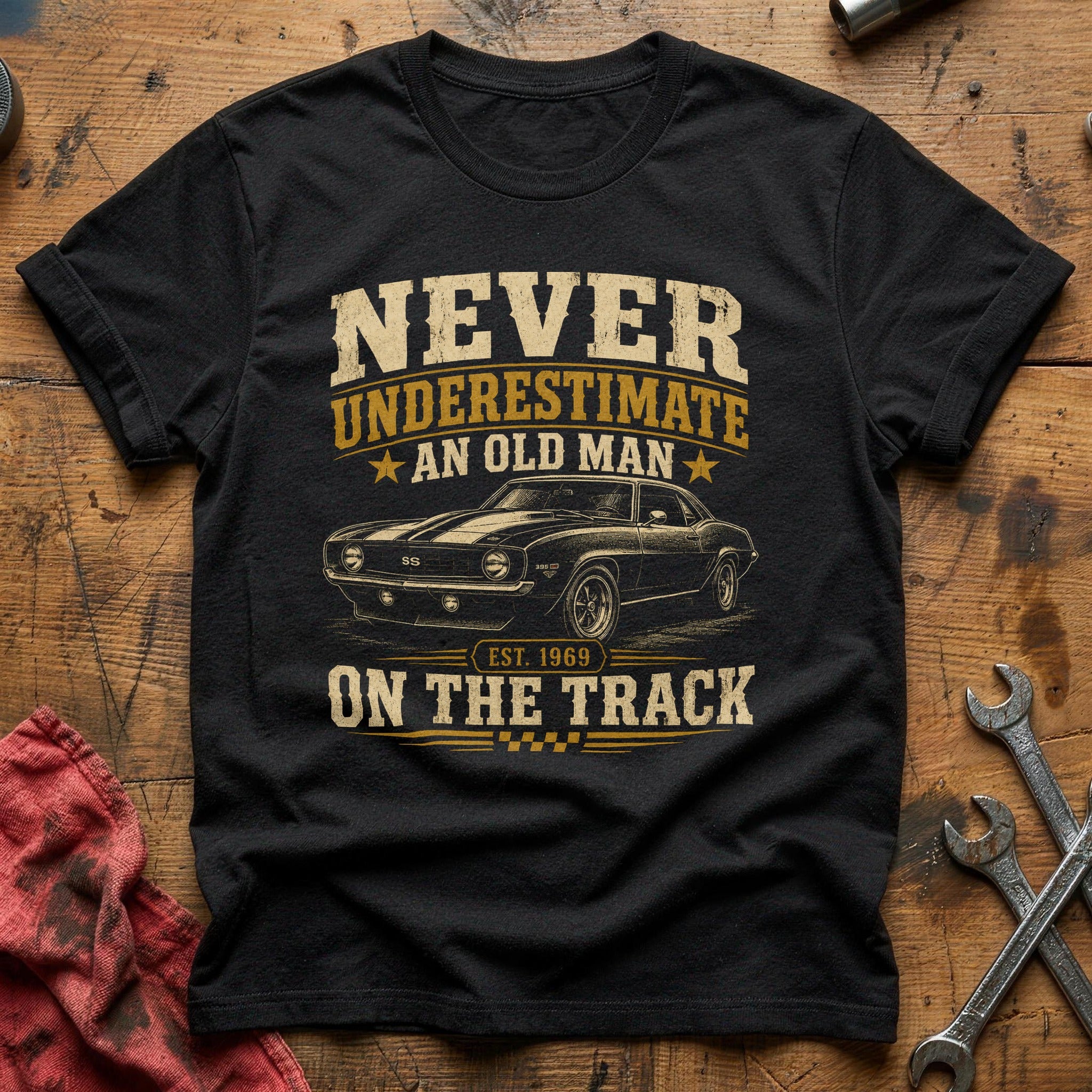 Underdog on Asphalt T-Shirt - Black