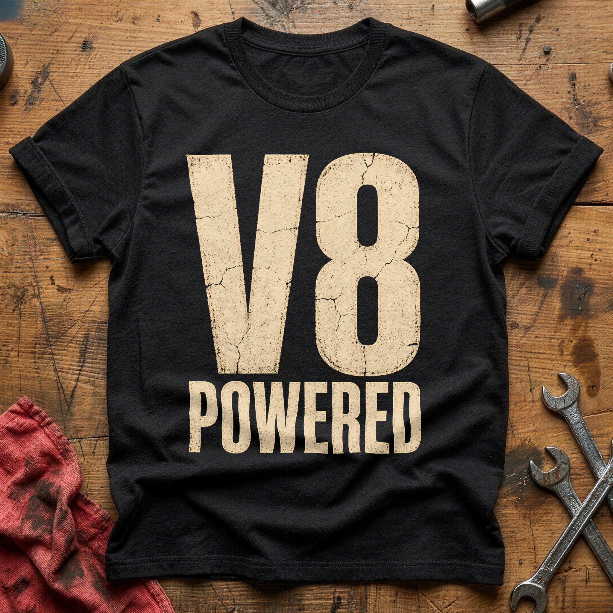 V8 Powered - Black