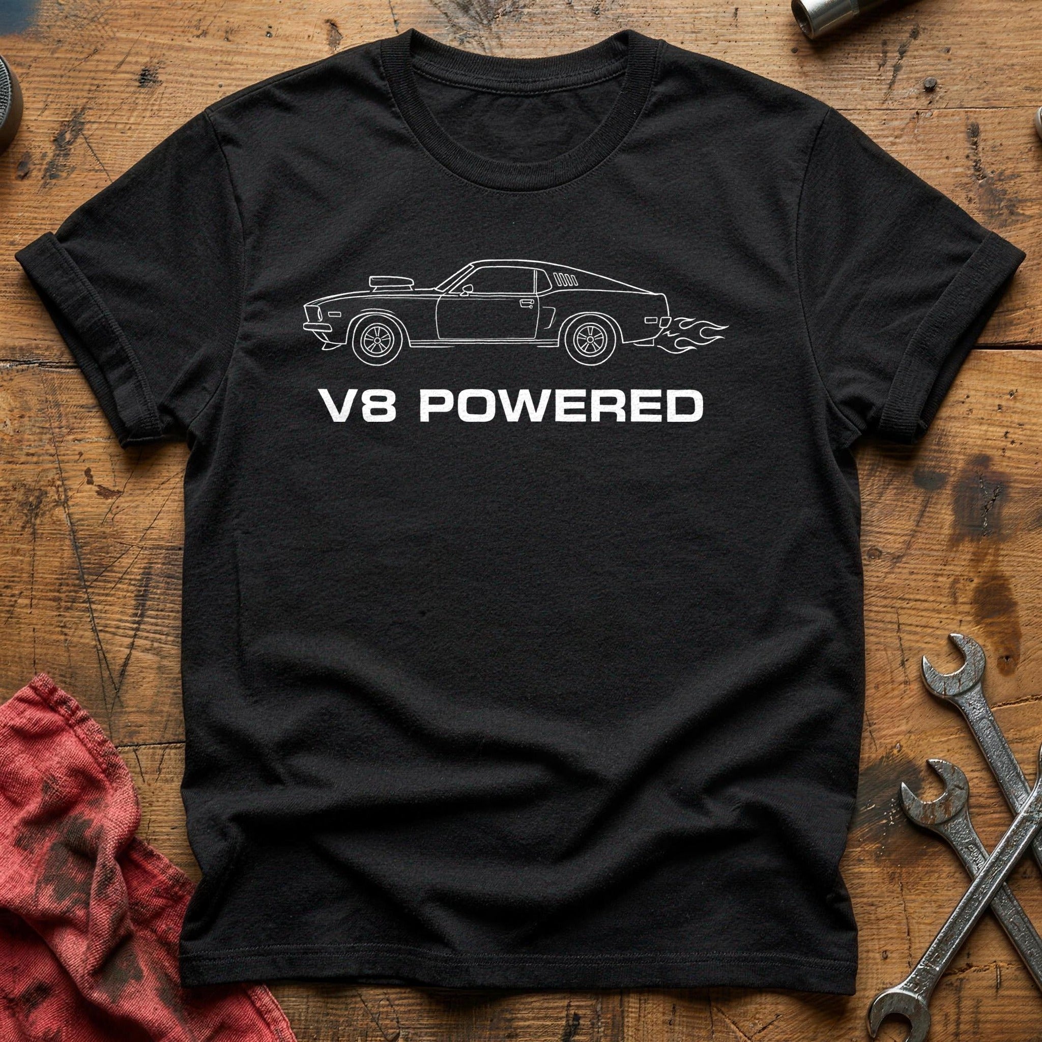 V8 Powered 68 T-Shirt - Black
