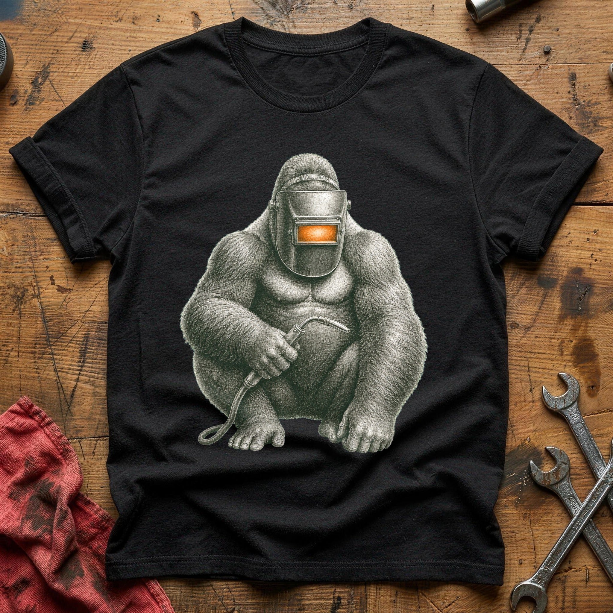 Welding Mask Gorilla - Black