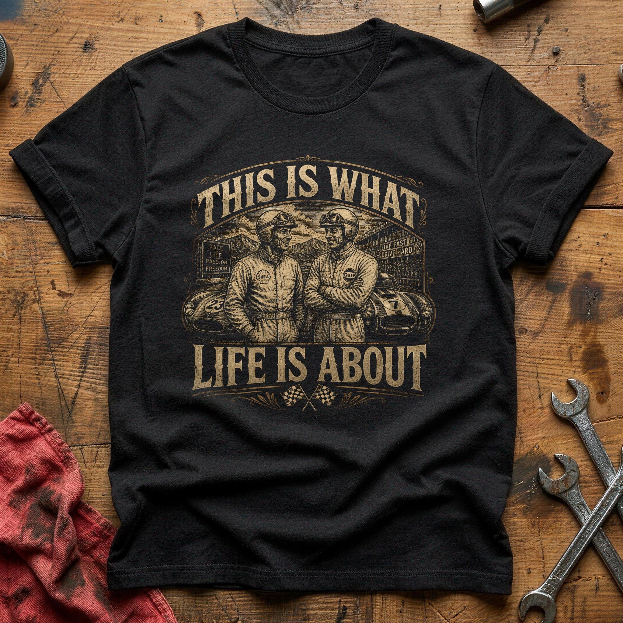 What Life's Really About T-Shirt - Black