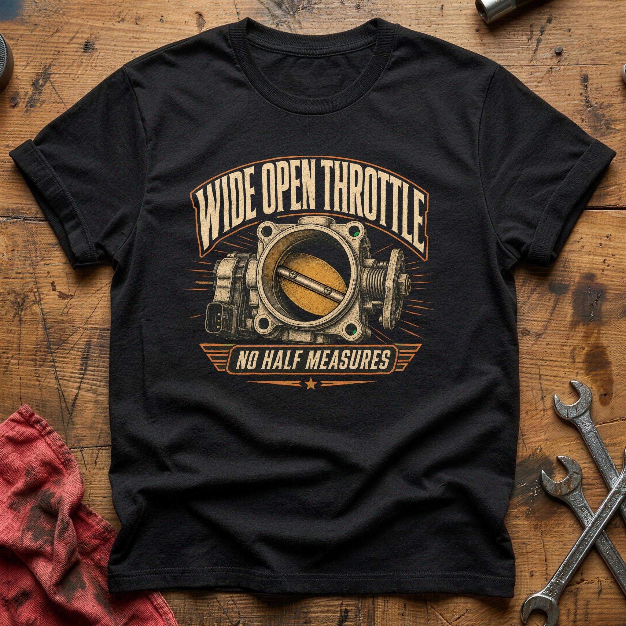 Wide Open Throttle T-Shirt - Black