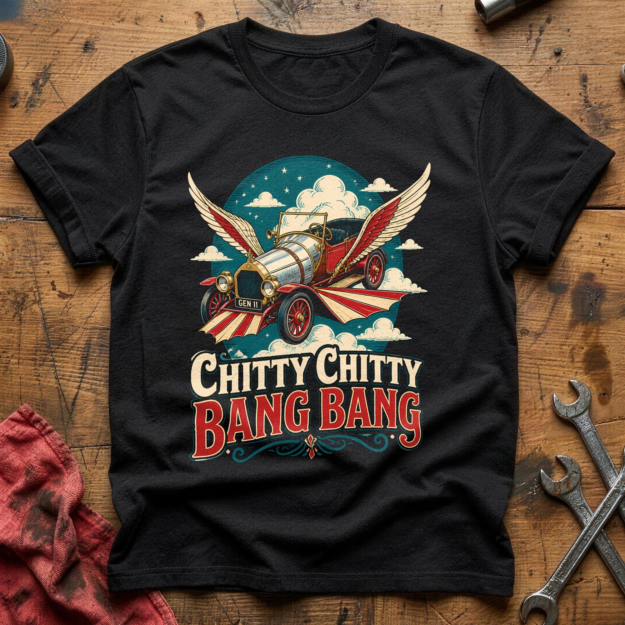 Winged Wonder T-Shirt - Black