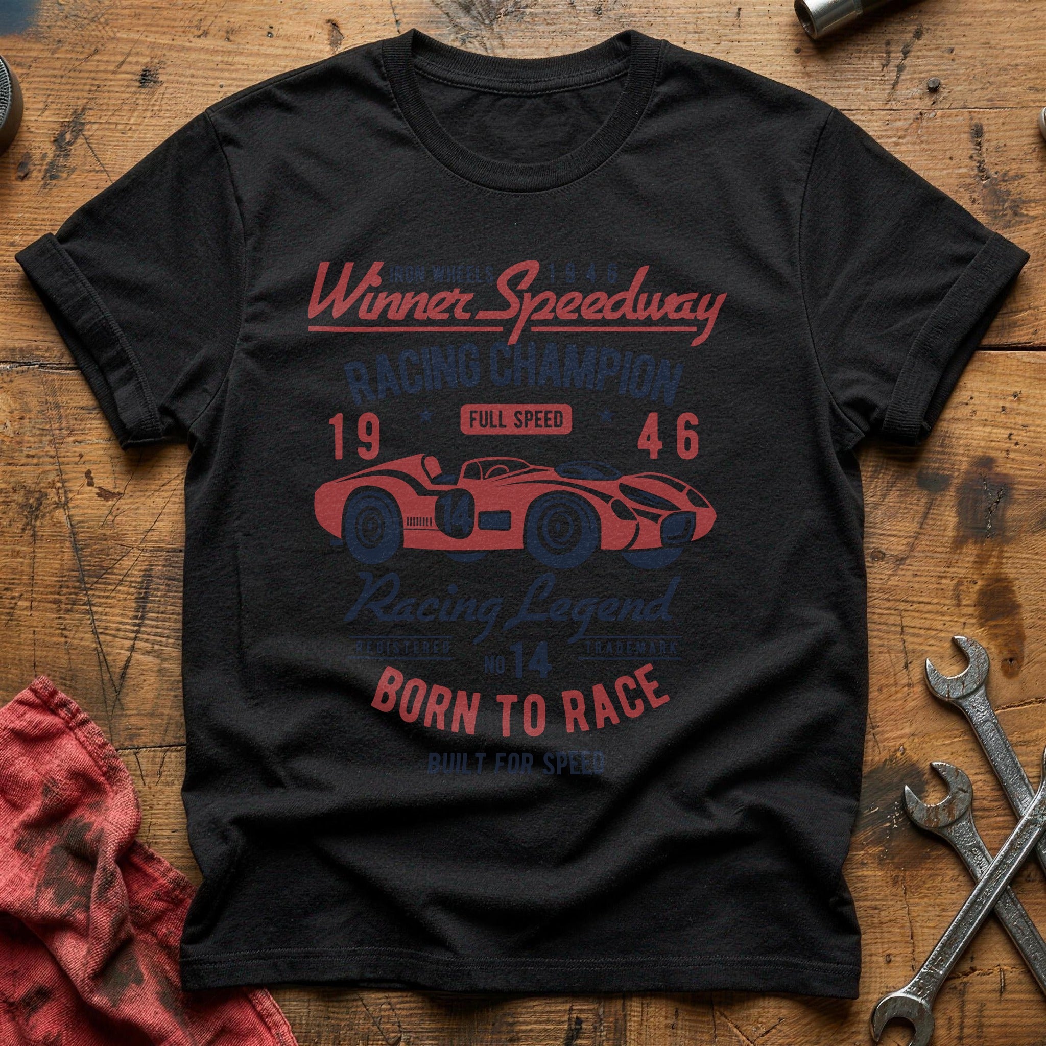 Winner speedway T-Shirt - Black