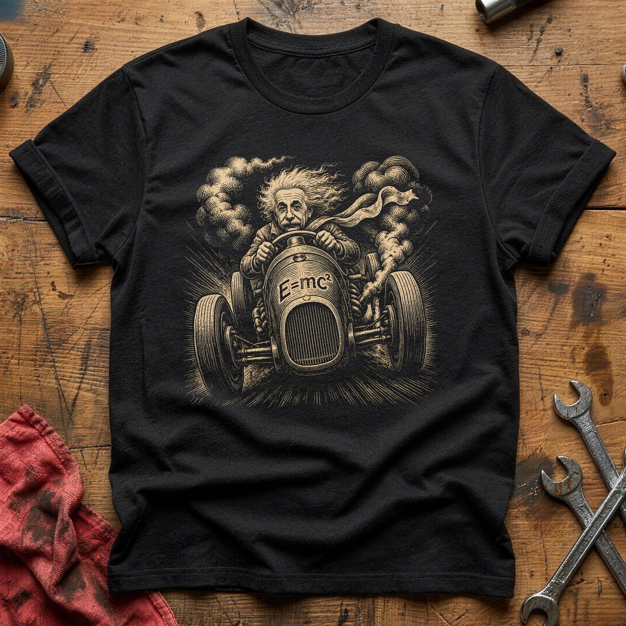 Wisdom at Full Throttle T-Shirt - Black