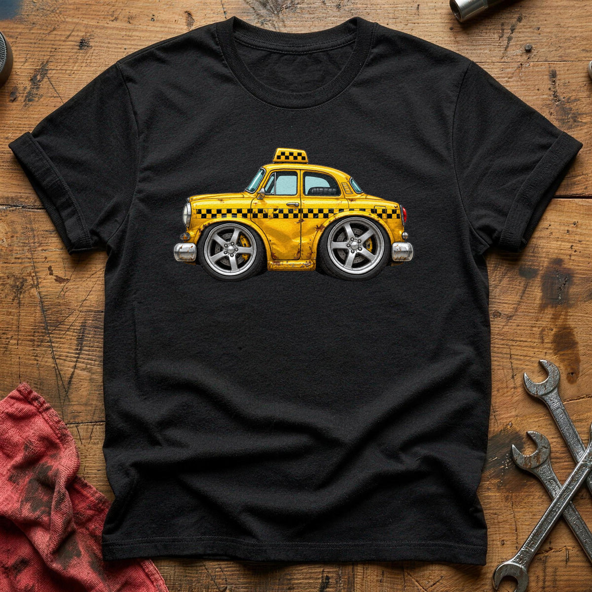 Yellow Cab 93 T-Shirt - Black